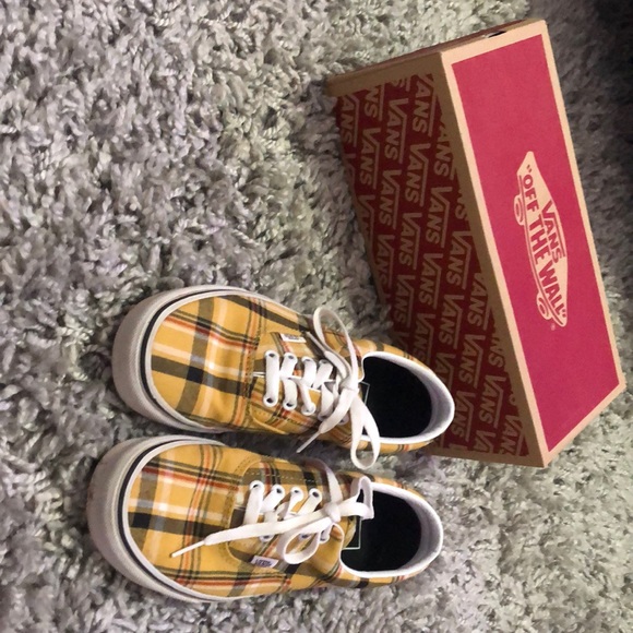 Yellow plad vans - Picture 3 of 3